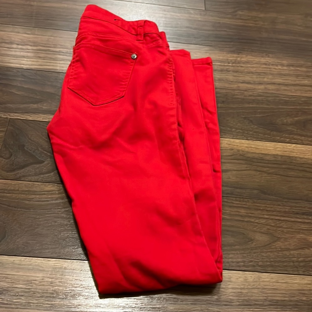Red pants
